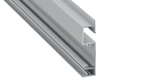 Verifica Profil LED LUMINES tip Flaro anodizat argintiu 1 m