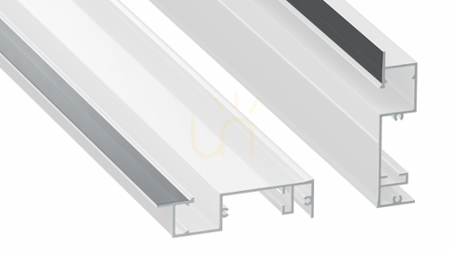 Verifica Profil LED LUMINES tip Flaro alb lăcuit 1 m