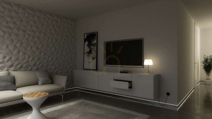Profil LED LUMINES tip Flaro alb lăcuit 2 m small 2