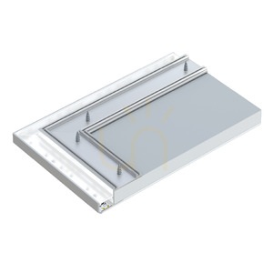 Profil LED pentru gips-carton LUMINES IPA16 argintiu eloxat 2,02 m small 8