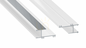 Profil LED LUMINES APA12 pentru gips-carton de 12 mm, alb lăcuit, 2 m small 0