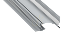 LUMINI LED profil tip Topo anodizat argintiu 1 m small 0