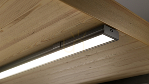 Profil LED LUMINES tip DUAL inox anodizat 1 m small 4
