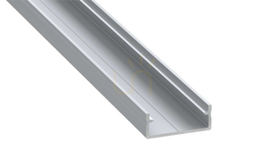 LED profil LUMINES tip DUAL argint anodizat argint anodizat 1 m small 0