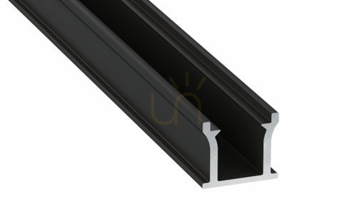 Verifica Profil LED încastrat Lumines RUNO, negru lăcuit, 2,02 m