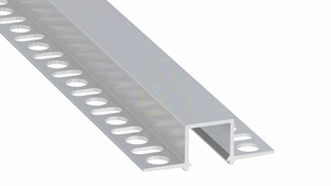 Profil LED încastrat LUMINES GAUDI, aluminiu nefinisat, 2020 mm small 0