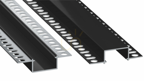 Verifica LUMINES Profil cu LED-uri tip Hiro negru lăcuit 2 m