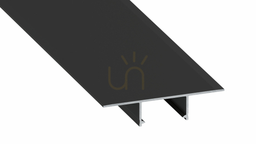 Verifica Profil LED LUMINES tip Plato negru lăcuit 1 m