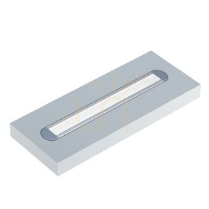 Profil LED încastrat LUMINES U, brut, 1 m small 7