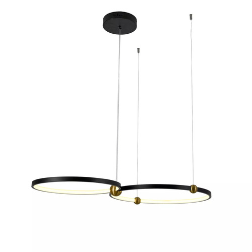 Verifica Kido M LED suspendat negru PL0139