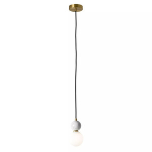 Lampă suspendată Bilo II 1xG9 alb PL0137 small 4