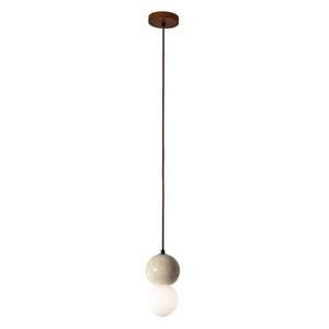 Lampă suspendată Bilo I 1xG9 albă PL0135 small 2