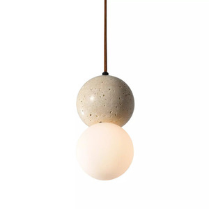 Lampă suspendată Bilo I 1xG9 albă PL0135 small 0