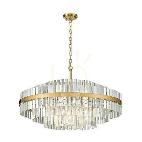 Verifica Candelabru CONSTANTINOPLE P0567-16A-2GAC, alamă și sticlă, 16xG9, Ø 80 cm