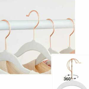 Cârlige din velur alb 20buc - CRF026W01 small 4