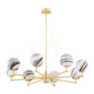 Candelabru ARGON Aruba alb-bronz 8xE14 820 mm SKU 5067 small 1
