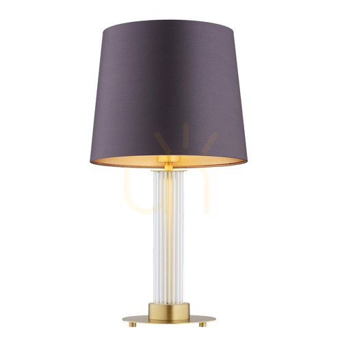 Verifica Lampă de masă ARGON Hampton transparentă alamă E27 8543