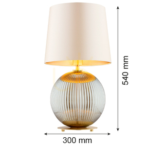 Lampă de masă ARGON HAMILTON bej E27 8530 small 5