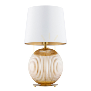 Lampă de masă ARGON HAMILTON alamă cremă E27 IP20 8534 small 1