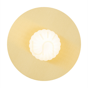 Lampă de perete ARGON PALOMA albă opal mat alamă E14 IP20 SKU 8503 small 0
