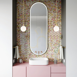 Lampă suspendată Argon PALOMA alb opal mat alamă periat 8506 small 2