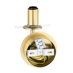 Lampă de perete ARGON Paloma fumuriu alamă periat E14 8508 small 5
