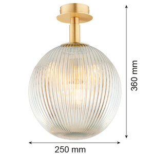 Lampă de perete ARGON PALOMA alamă E27 IP20 8518 small 5