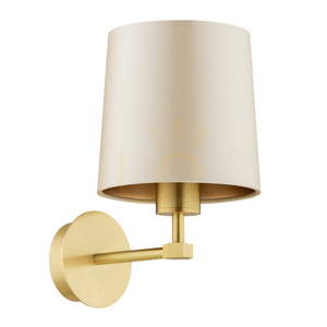 Lampă de perete ARGON PRINCETON bej alamă periat E27 IP20 8545 small 1