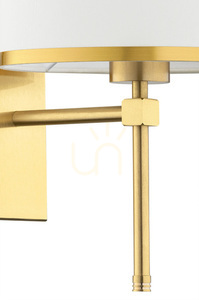 Lampă de perete ARGON ABBANO alb alamă E27 IP20 8033 small 4