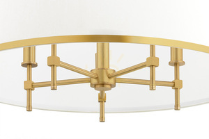Candelabru ARGON Abbano alb alamă 5xE14 700 mm SKU 2127 small 4