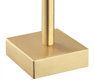Lampă de masă ARGON Abruzzo albă alamă periat E14 8030 small 2