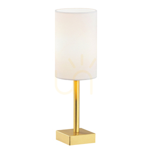 Lampă de masă ARGON Abruzzo albă alamă periat E14 8030 small 0
