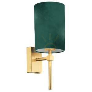 Lampă de perete Argon Abruzzo verde alamă E14 8109 small 2