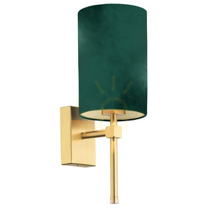 Lampă de perete Argon Abruzzo verde alamă E14 8109 small 0