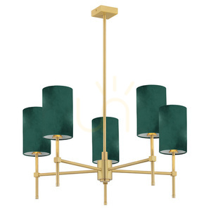 Candelabru ARGON Abruzzo alamă verde 5xE14 2147 small 1