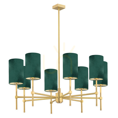 Verifica Candelabru Argon Abruzzo alamă verde 8xE14 5055