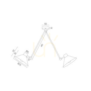 Lampă suspendată Argon ALTEA albă 2xE27 IP20 861 small 2