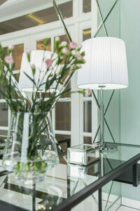 Lampă de masă Argon ASTI alb cromat E27 15W 3847 small 2
