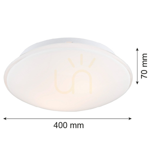 Plafonieră Argon GIN 3224 alb sticlă opal mat 3xE27 400 mm small 6