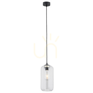 Lampă suspendată Argon Kalimera sticlă transparentă negru mat E27 max. 15 W 4039 small 0