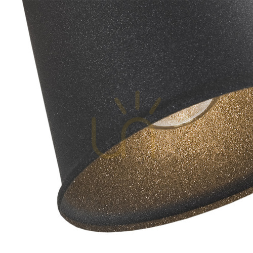 Verifica Lampă de perete ARGON KONGO negru E27 IP20 3175