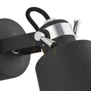 Lampă de perete ARGON KONGO negru E27 IP20 SKU 3175 small 2