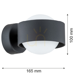 Aplică perete ARGON MASSIMO PLUS albă IP44 G9 8059 small 1
