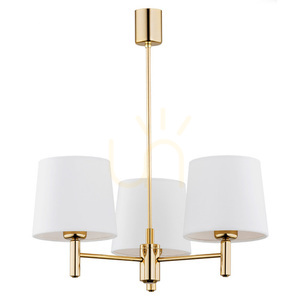 Candelabru ARGON PONTE PLUS alb crem alamă închisă 3 becuri E27 6110 small 3