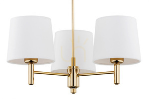 Candelabru ARGON PONTE PLUS alb crem alamă închisă 3 becuri E27 6110 small 4