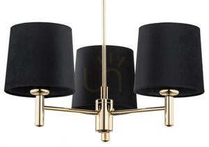 Candelabru ARGON PONTE PLUS negru / alamă închisă 3xE27 6111 small 2