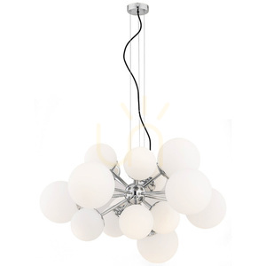 Candelabru Argon SATELITE alb crom sticlă 15xE27 5021 small 0