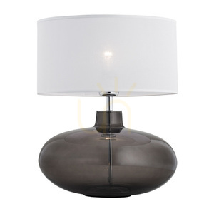 Lampă de masă ARGON Sekwana fumuriu sticlă E27 3050 small 0