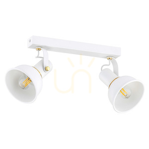 Plafon ARGON TWIST alb, 2xE14, oțel, IP20, SKU 7036 small 1