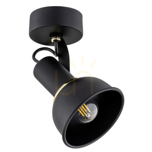 Lampa de perete ARGON Twist negru alamă E14 1x7W 4900 1 Lampa de perete ARGON Twist negru alamă E14 1x7W 4900 small 1
